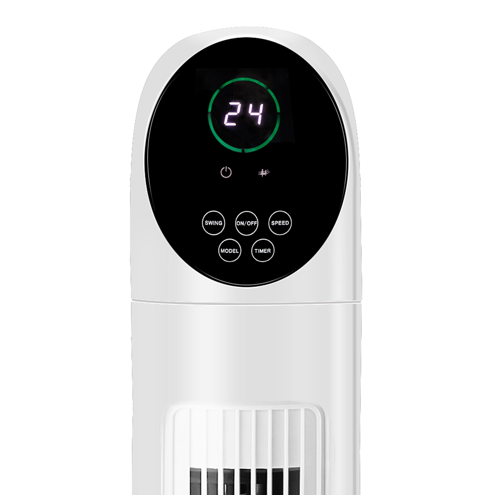 34 Inch Tower Fan with Remote Control & LED Display