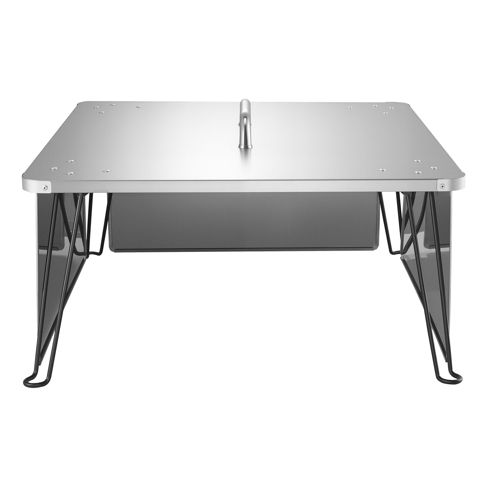 Stainless Steel Fire Pit Heat Deflector 25x25x14 In