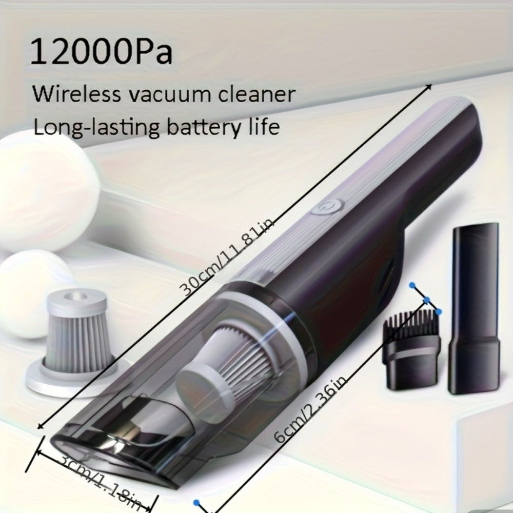 Wireless Handheld Car Vacuum Cleaner Rechargeable