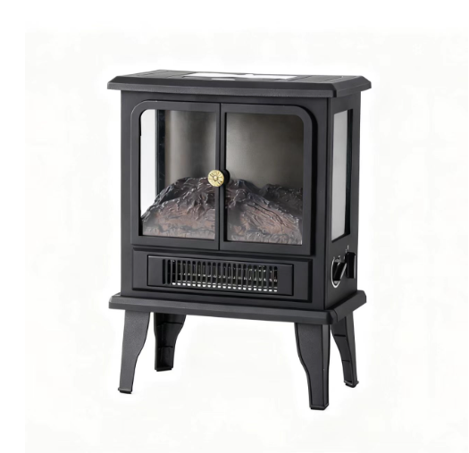 26" Freestanding Electric Fireplace Stove with 3D Flame