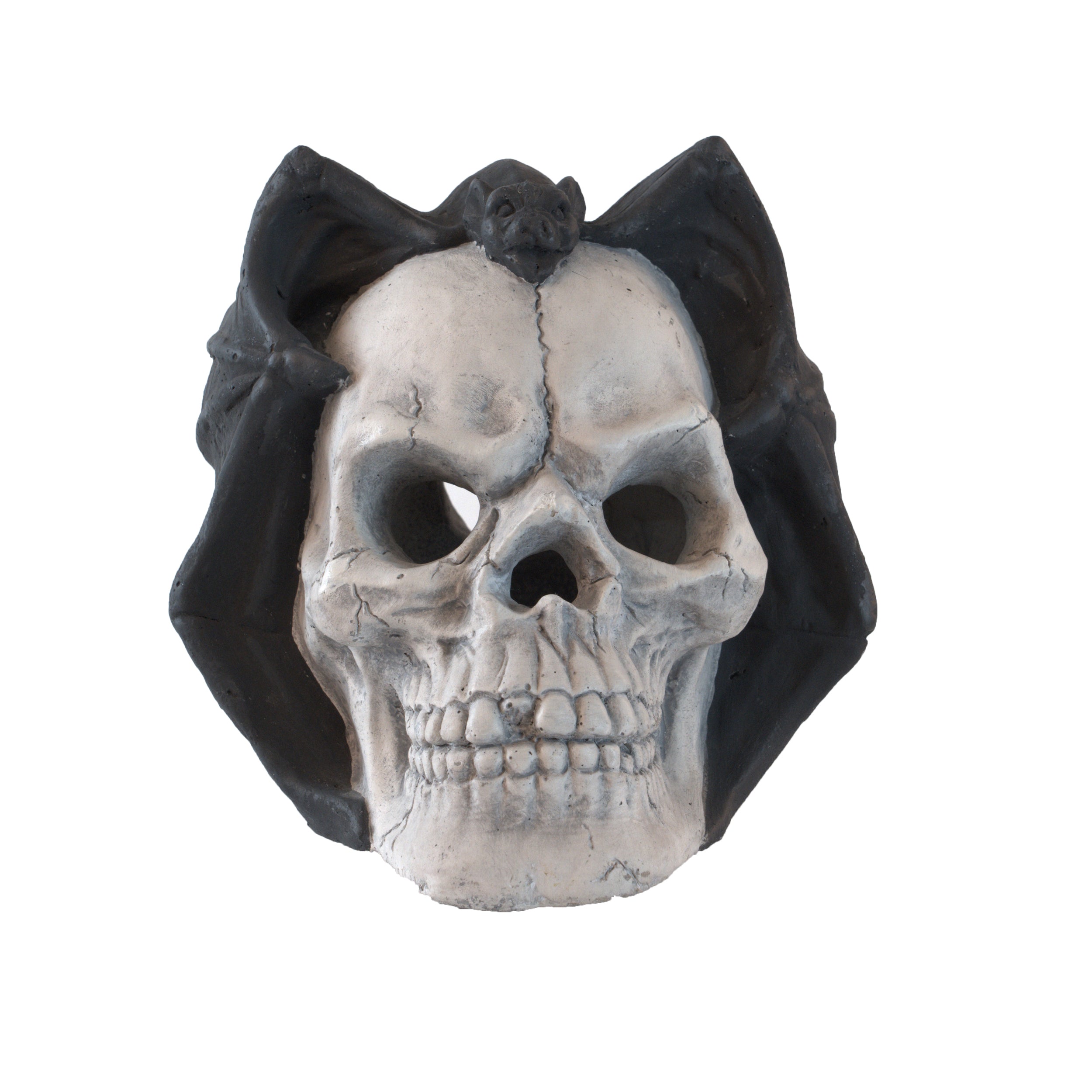 Demon Skull Gas Log for Fire Pit & Fireplace