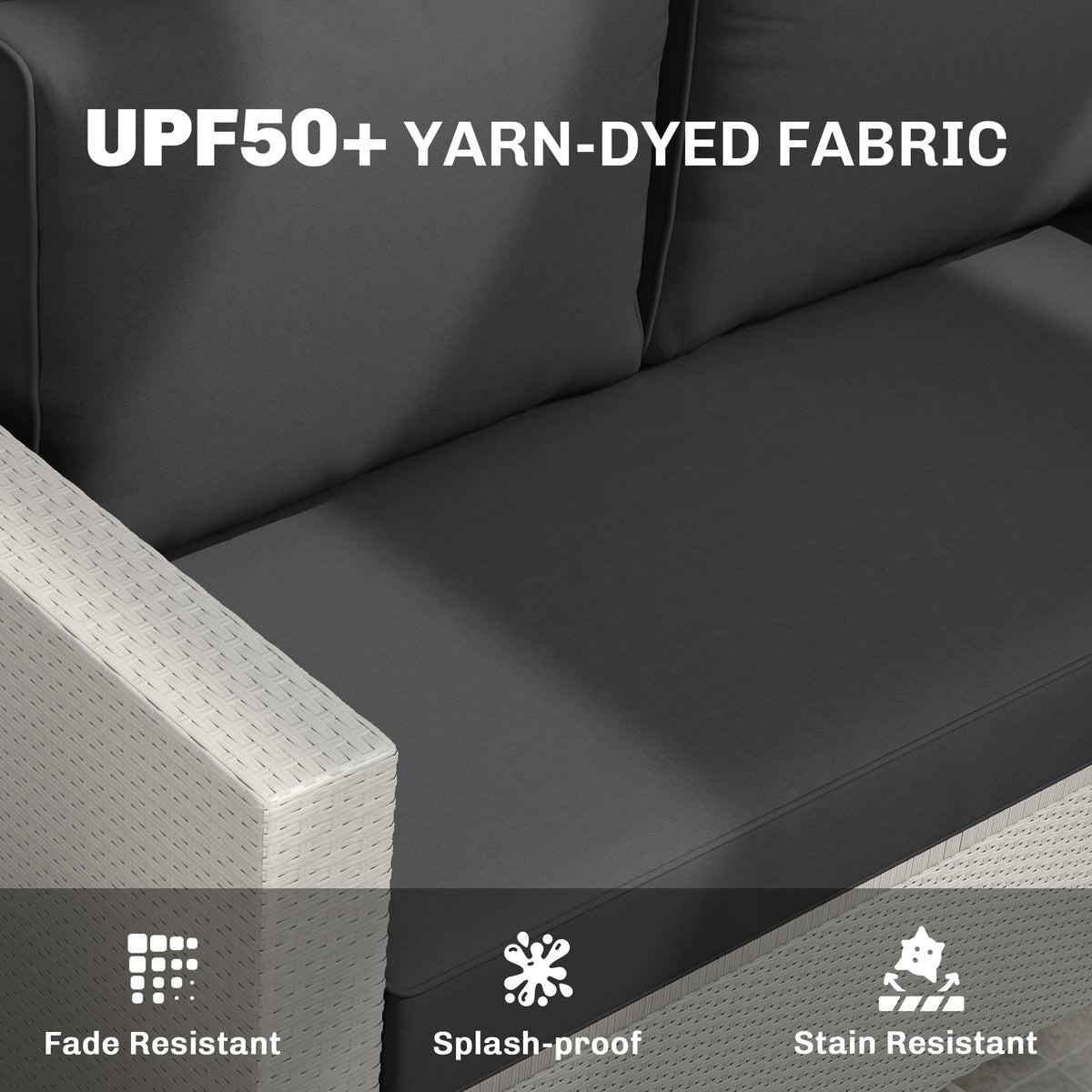 2 Seat Patio Furniture Cushions