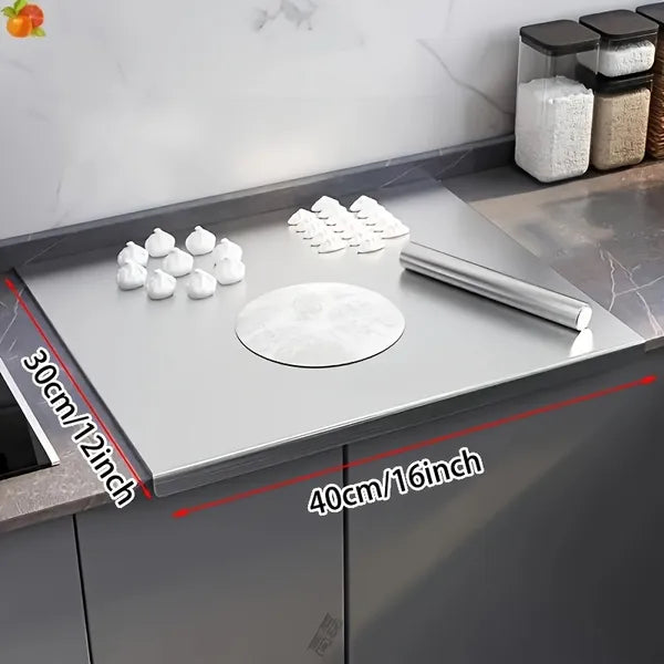 XXL 304 Stainless Steel Cutting Board Anti-Slip & Mildew-Proof No