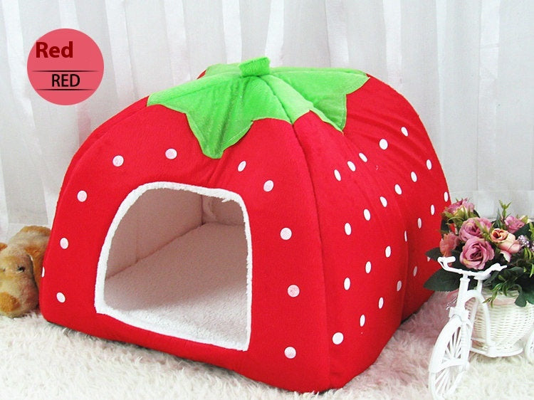 Foldable Removable Washable Pet Bed for Cats and Small Dogs