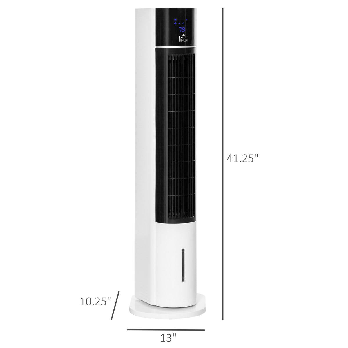 42" 3-In-1 Oscillating Swamp Cooler with Humidifier