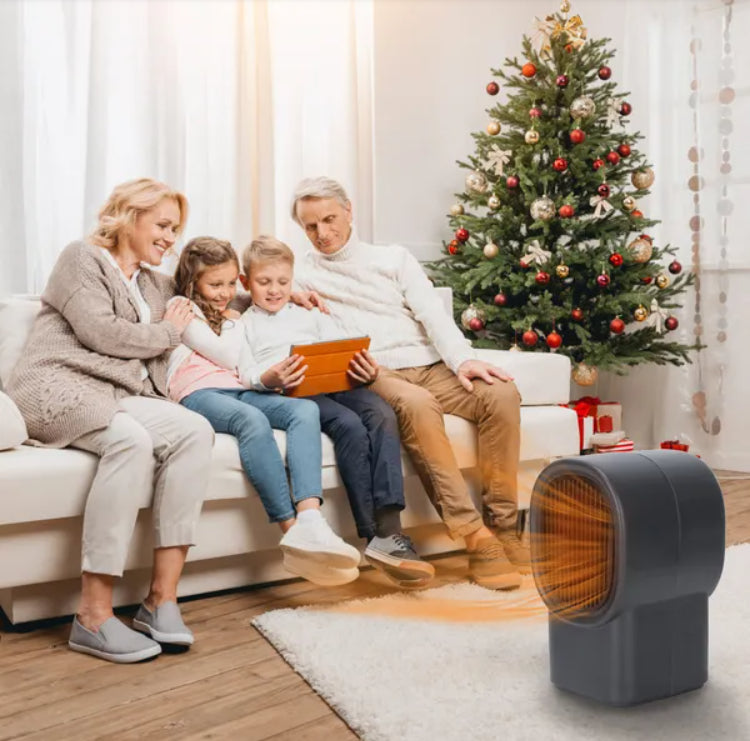 500W Portable Electric Space Heater Mini Desktop Fan Heater Personal