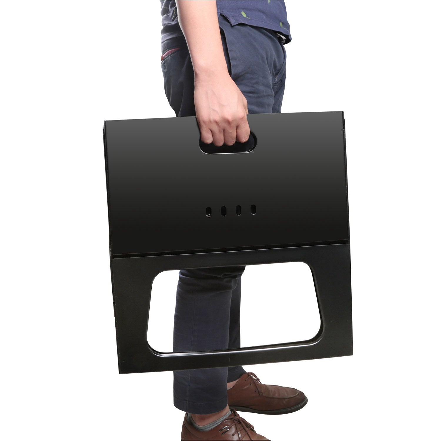 Portable Foldable Charcoal BBQ Grill for Camping