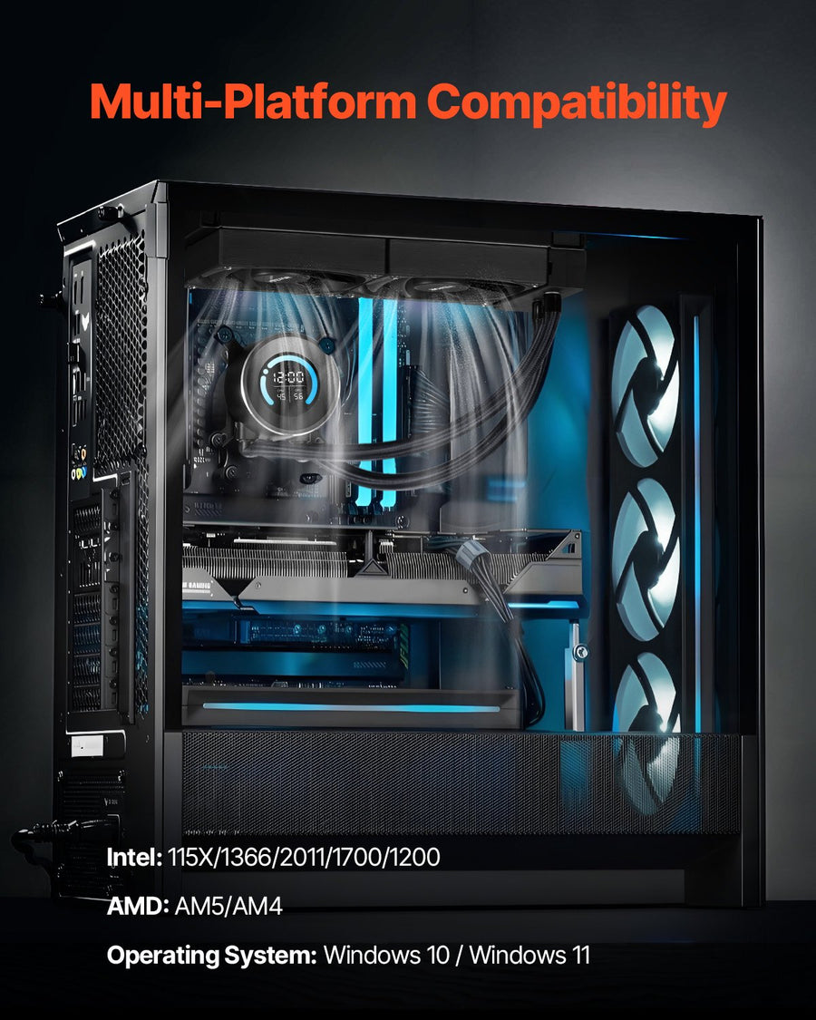 Works with Intel and AMD builds