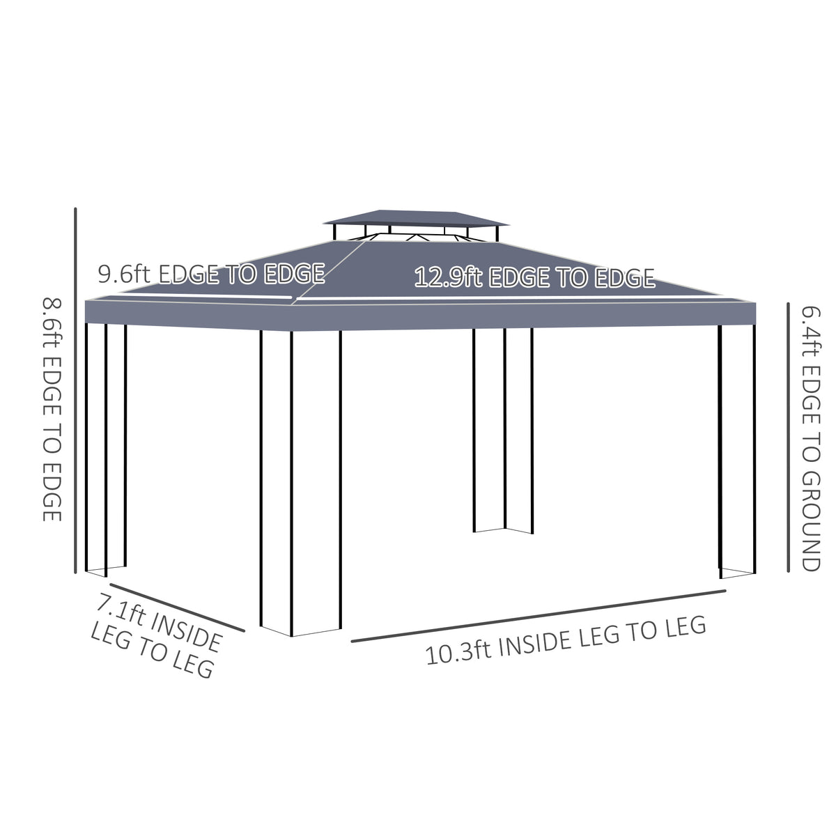 10 X 13 Patio Gazebo