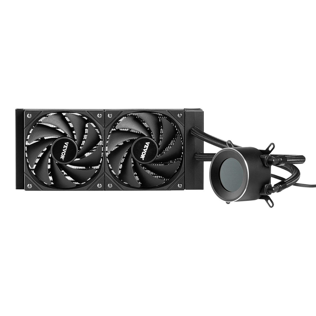 120mm AIO Liquid CPU Cooler for Intel AMD Processors