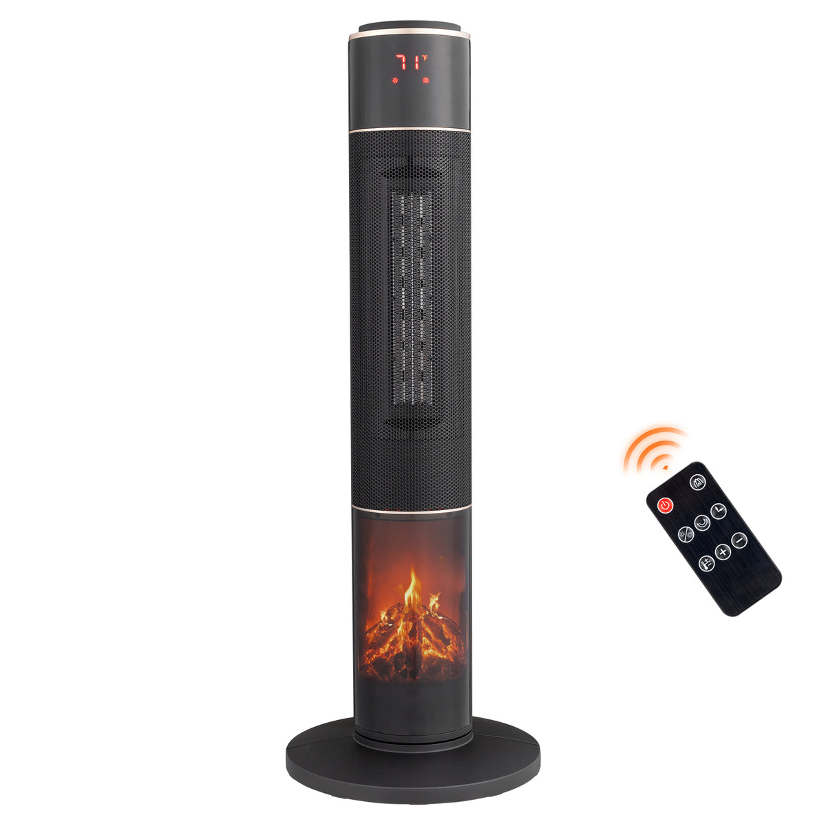 33 Inch Tower Space Heater 1500W Oscillating
