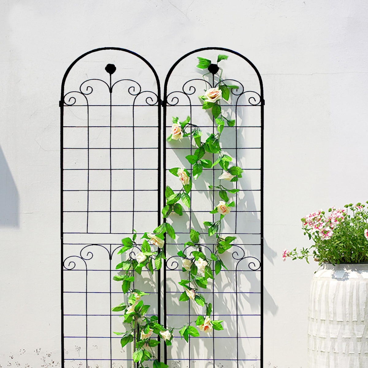 Metal Garden Trellis for Climbing Plants