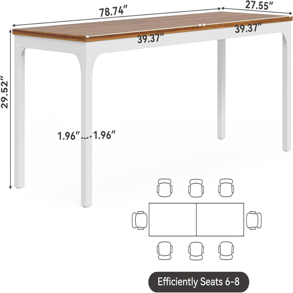 Computer Desk with Storage Shelves