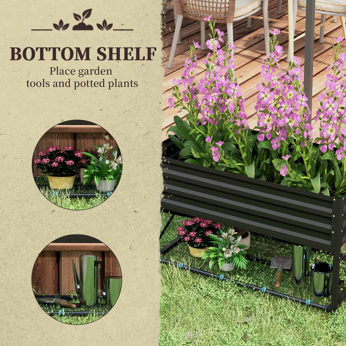 Galvanized Raised Garden Bed
