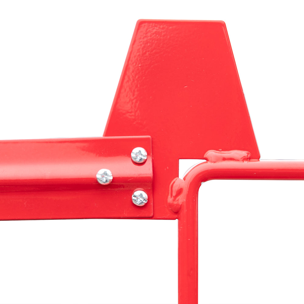 8ft Weather Resistant Yard Garden Windmill Red
