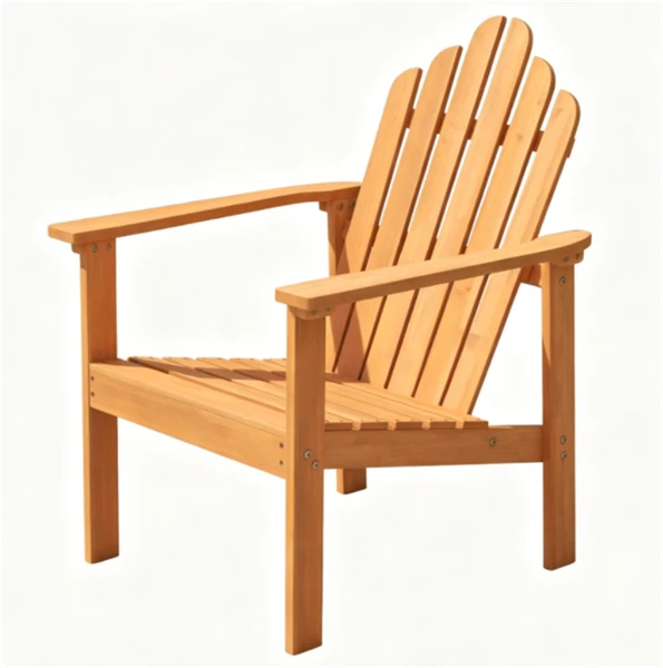 Solid Acacia Wood Adirondack Chair