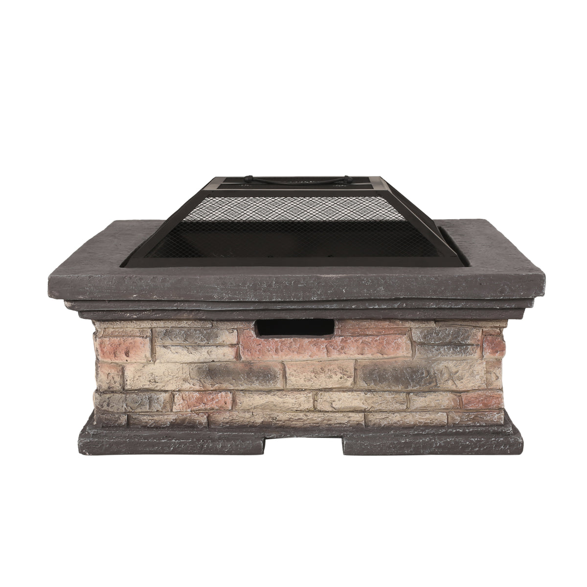 MGO 29 SQUARE WOOD BURNING FIRE PIT