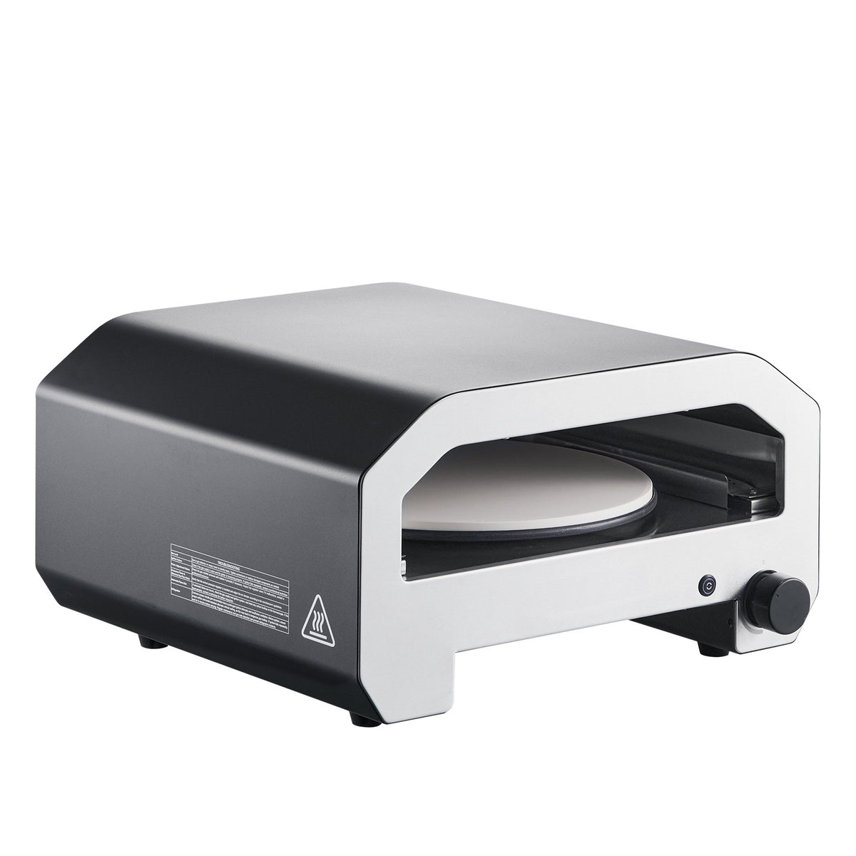 16 In Propane Gas Pizza Oven with Electric Rotation