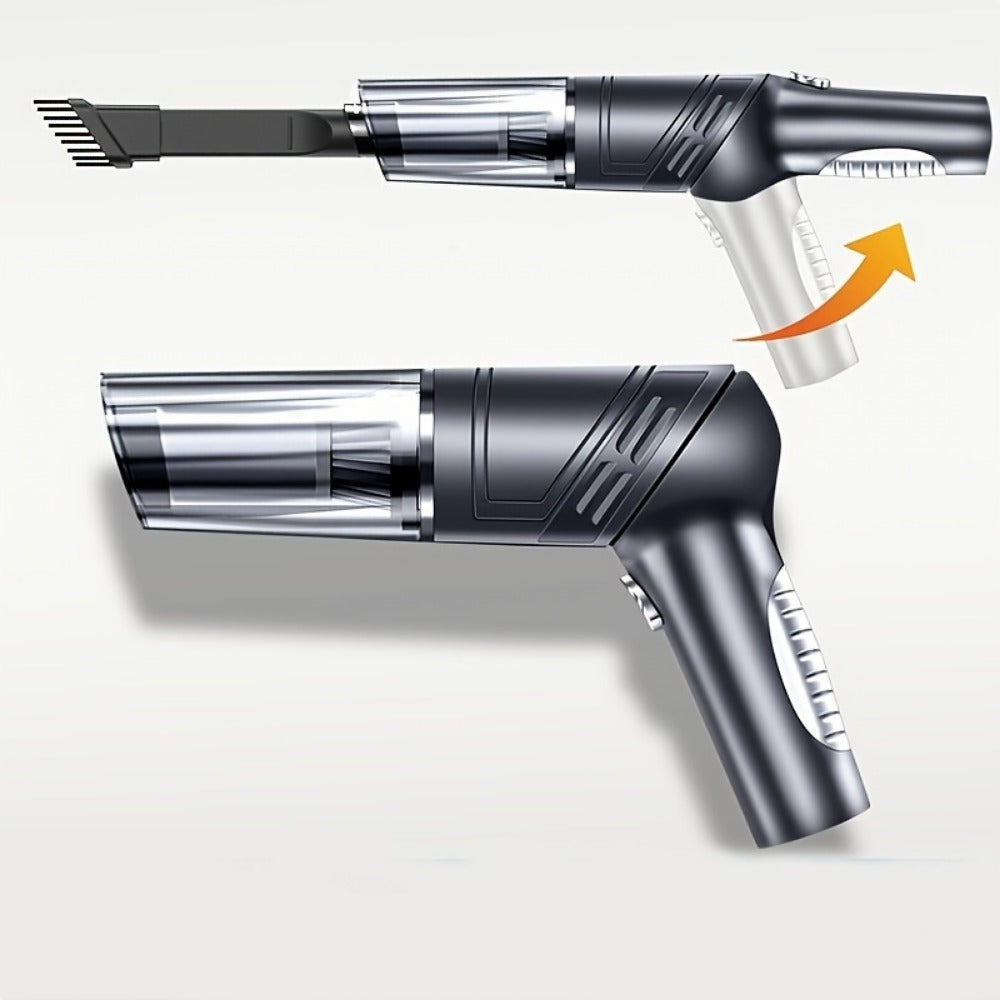 White and Black Wireless Handheld Car Vacuum Cleaner