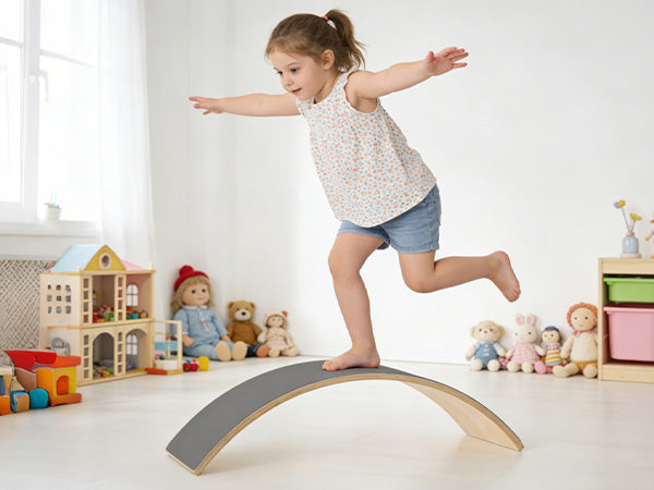 32 Inch Rocker Board Sensory Training Kids Balance Training Seesaw