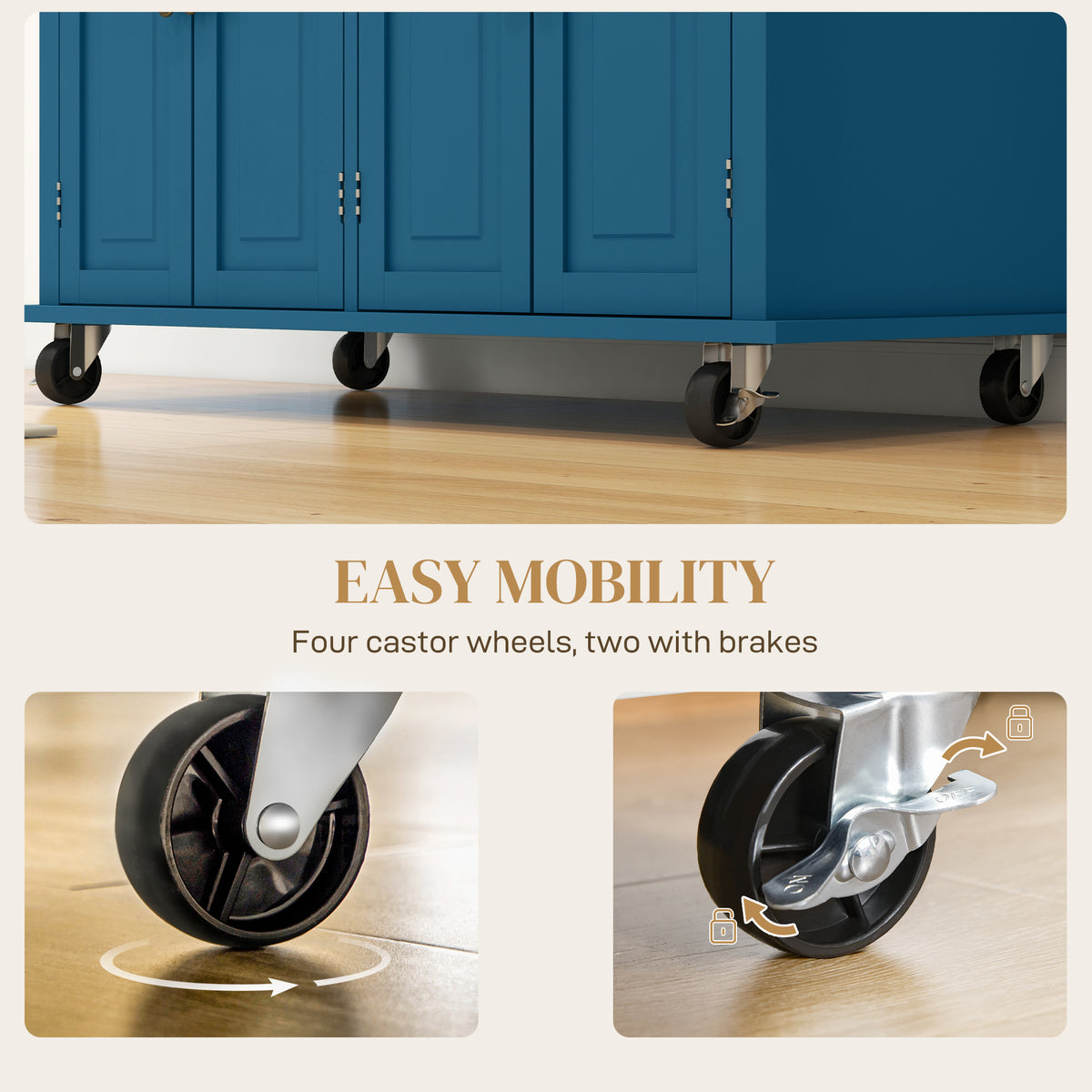 Kitchen Island On Wheels