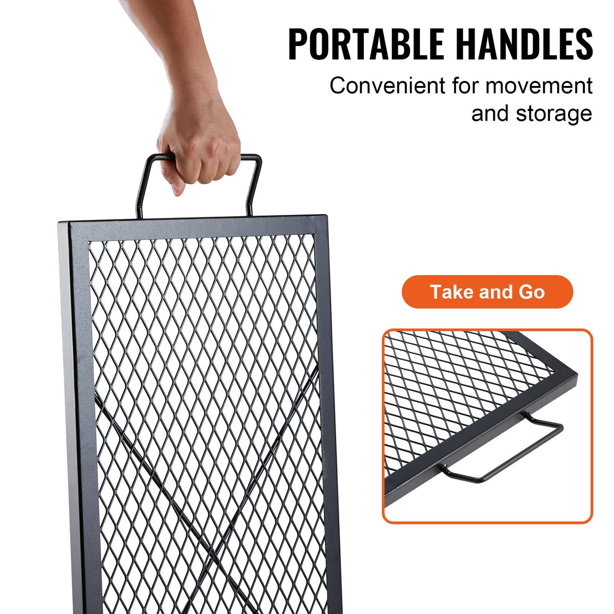 X-Marks Fire Pit Grill Grate