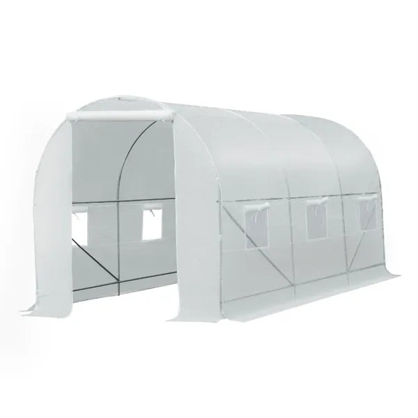 Walk-In Tunnel Greenhouse with Steel Frame