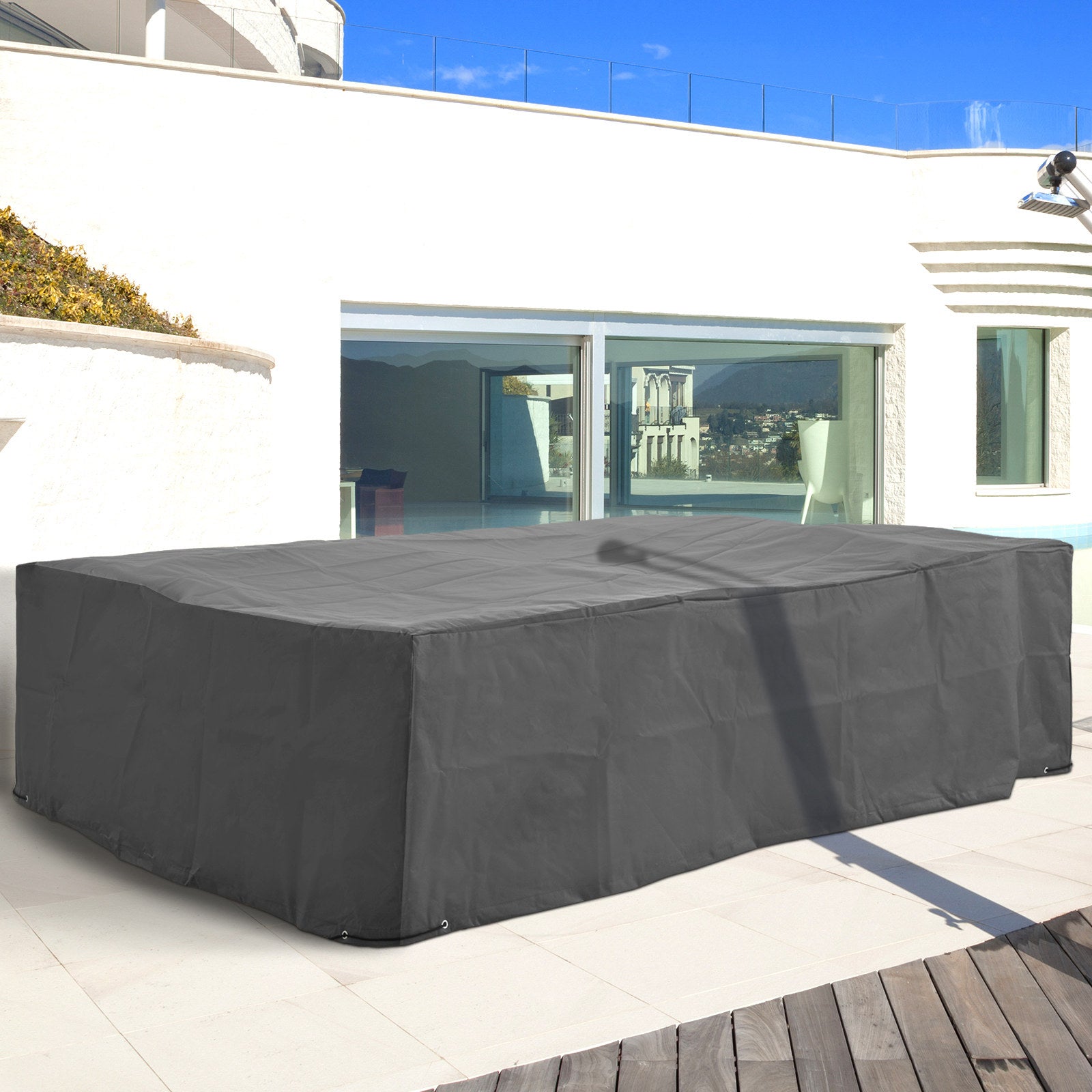 97" x 65" x 26" Weatherproof Outdoor Sectional Patio Furniture Cover