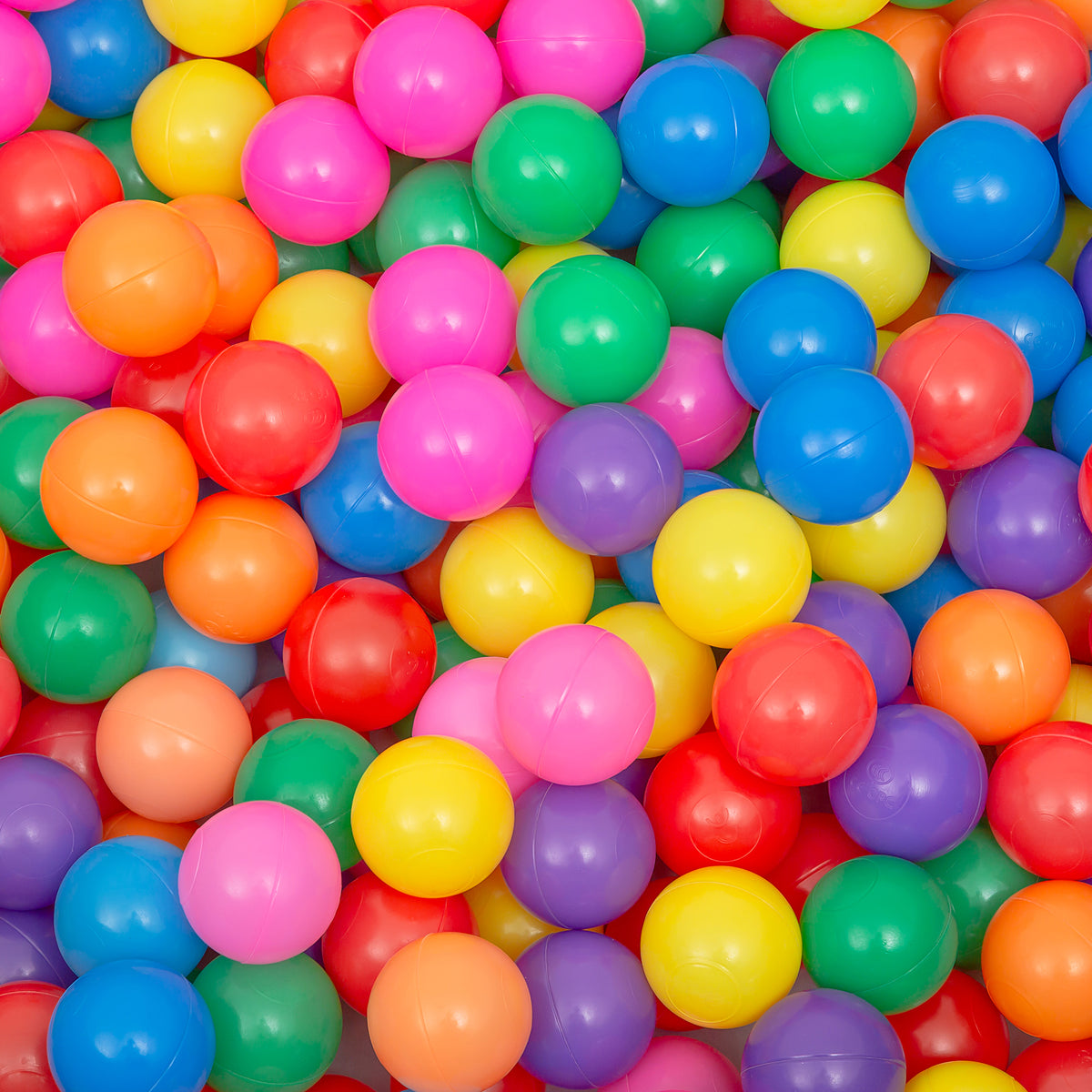 500 Count Ball Pit Balls, Colorful BPA Free