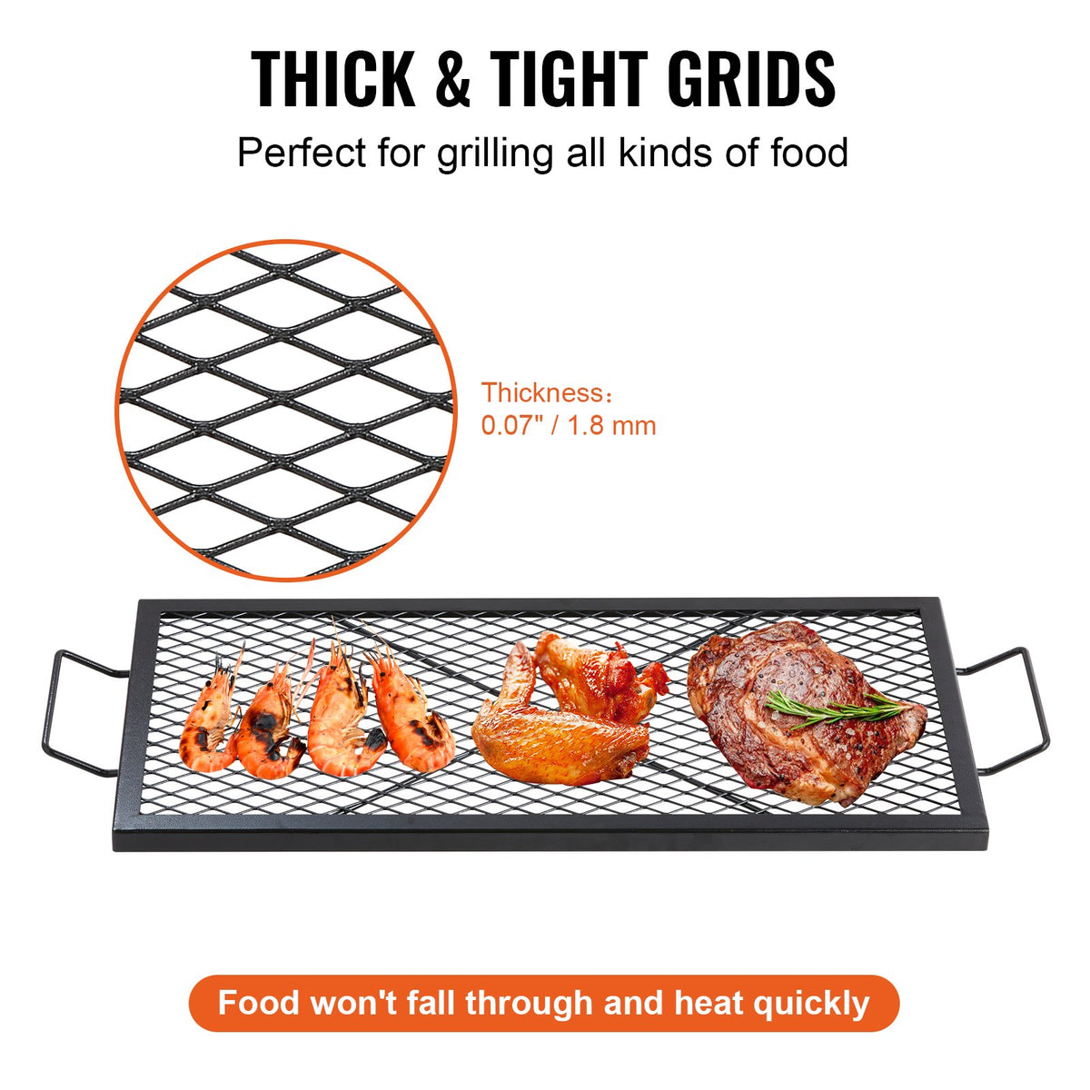 X-Marks Fire Pit Grill Grate