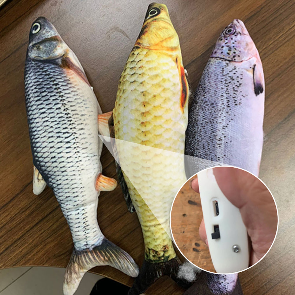 Without Cat Nip Version - Electric Jumping Fish Simulation Electric