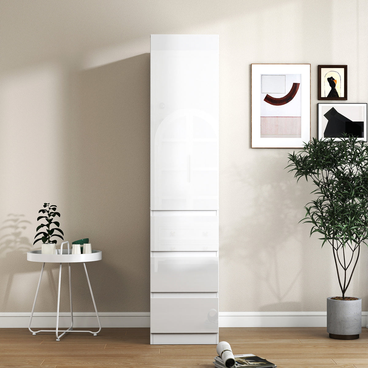 Kitchen Pantry Storage Cabinet