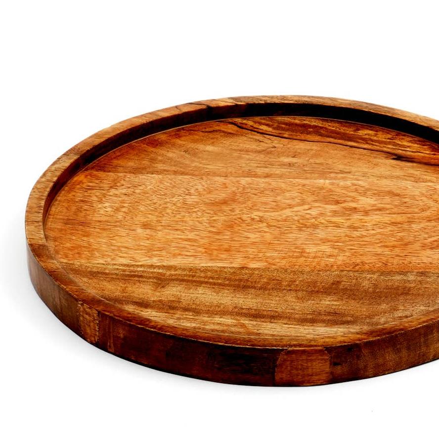 Wooden Cheese Board Cutting Board- 14x9