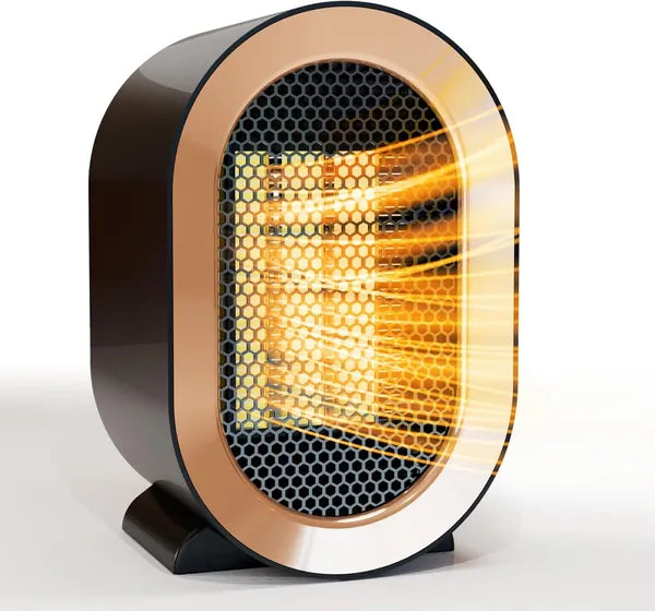 1200W Electric Space Heater - Two-Speed Portable Indoor Fan