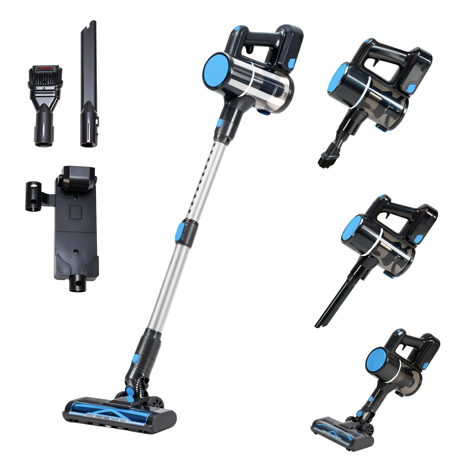 Cordless Lightweight Stick Vacuum with LED Light