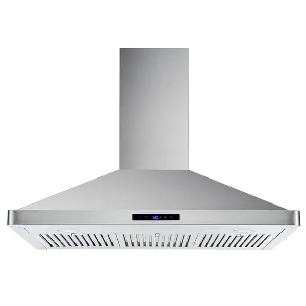 30/36 Inch Wall Mount Range Hood 700CFM Stainless Steel