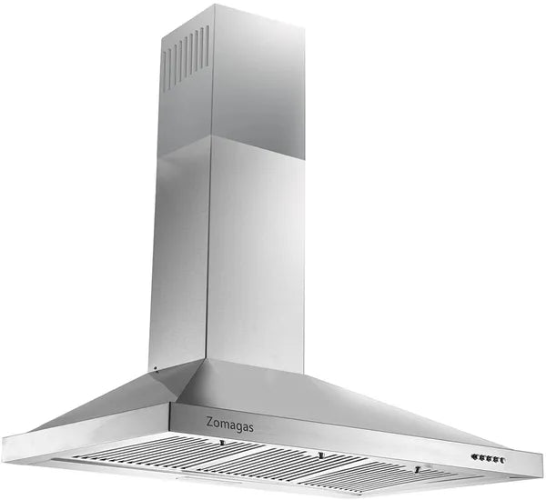 36 Inch Stainless Steel Wall Mount Range Hood with LED Light