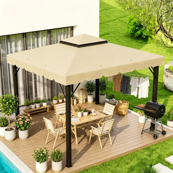Gazebo Canopy Replacement Roof Top Cover