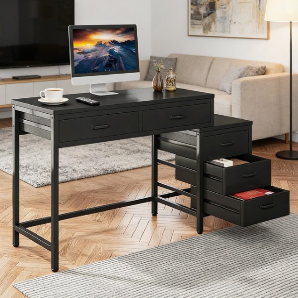 Home Office Computer Desk with Storage
