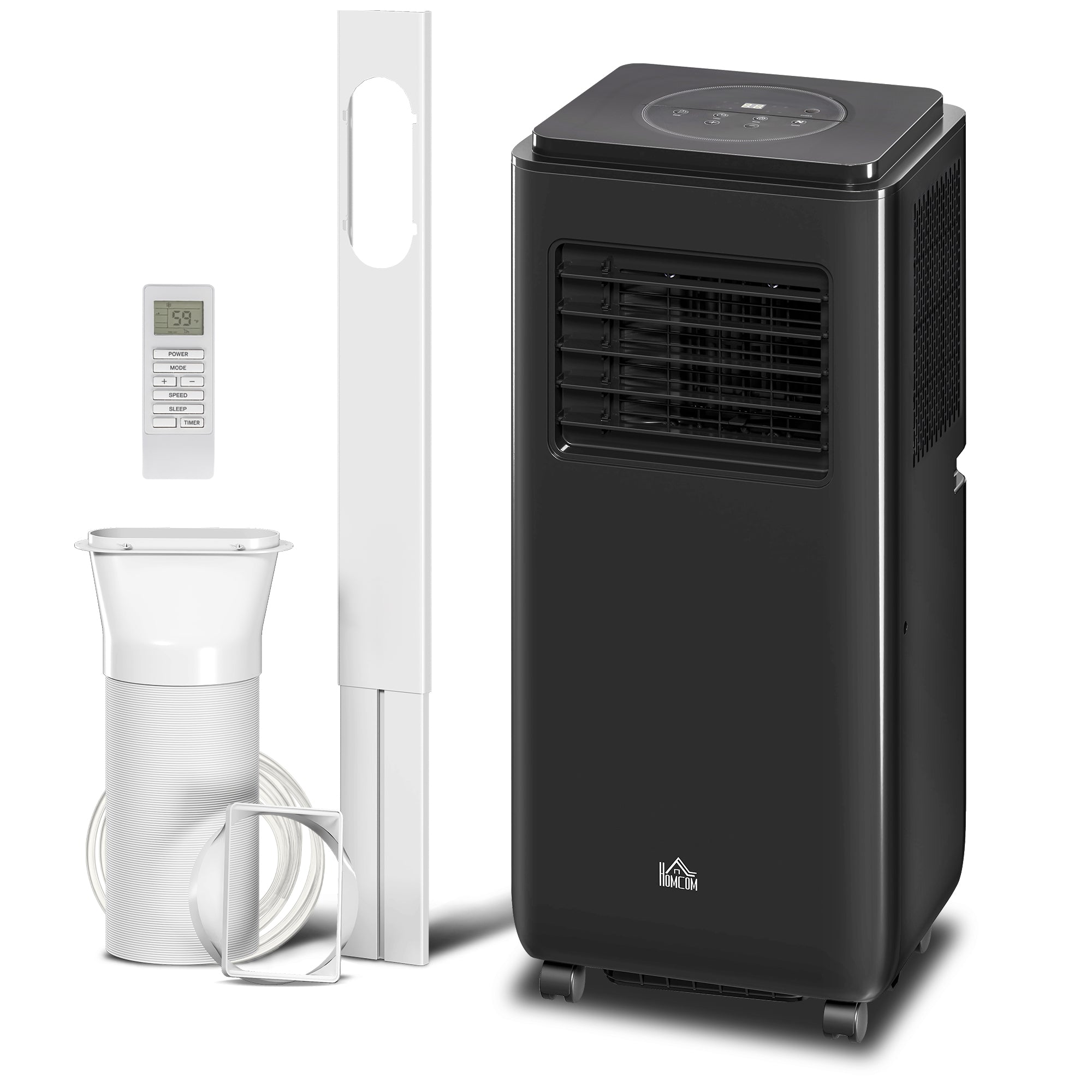 8000 BTU Mobile Air Conditioner with Dehumidifier & Timer
