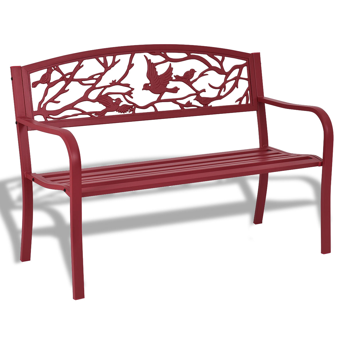Wood Patio Garden Bench for Outdoor Seating