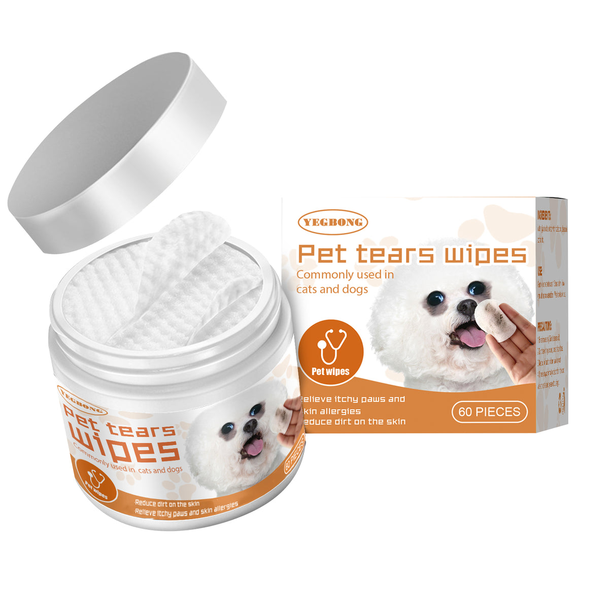 Yegbong Pet Wipes Clean