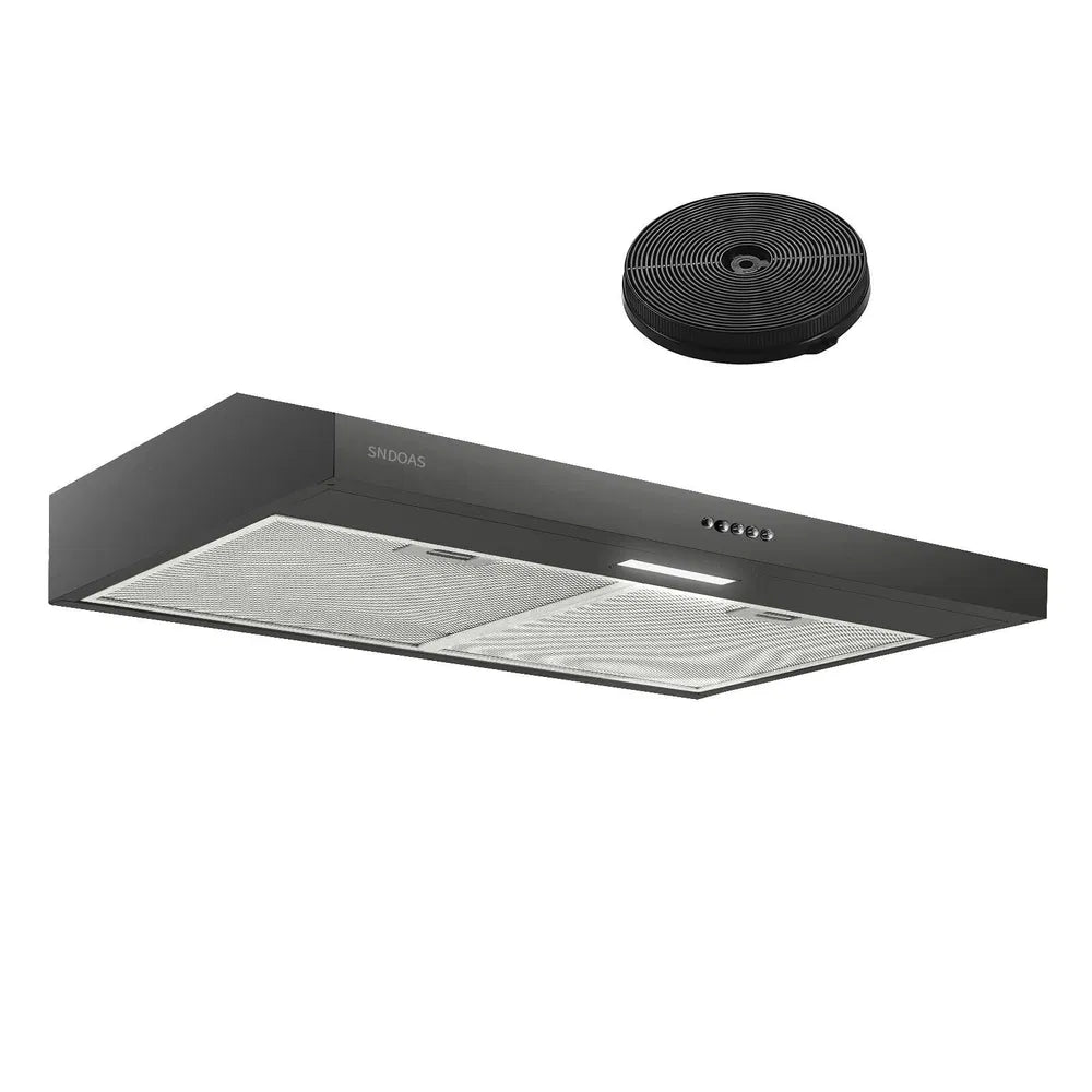 Stainless Steel Under Cabinet Range Hood 230 CFM 3-Speed