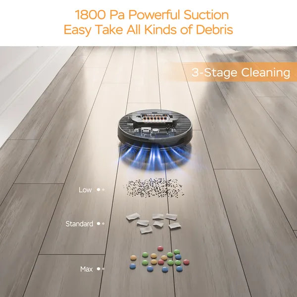 G6 Smart Robot Vacuum Cleaner 1800Pa Suction