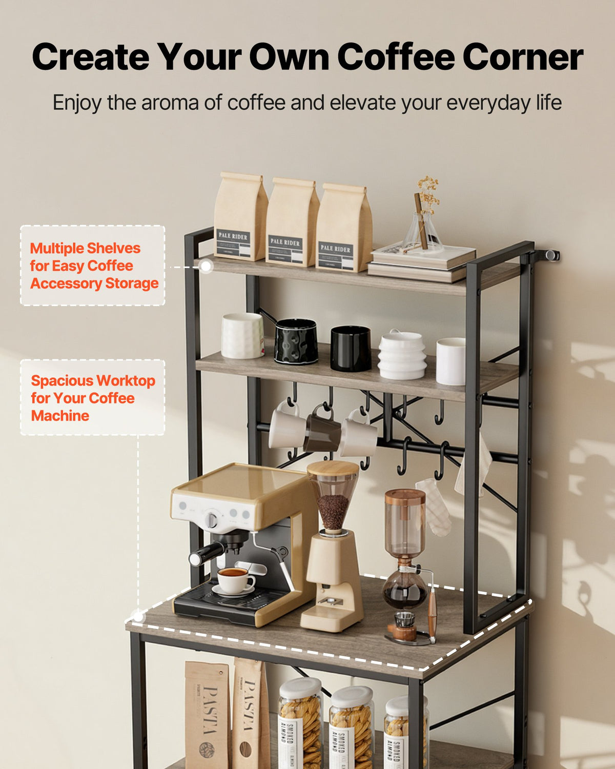 Kitchen Bakers Rack