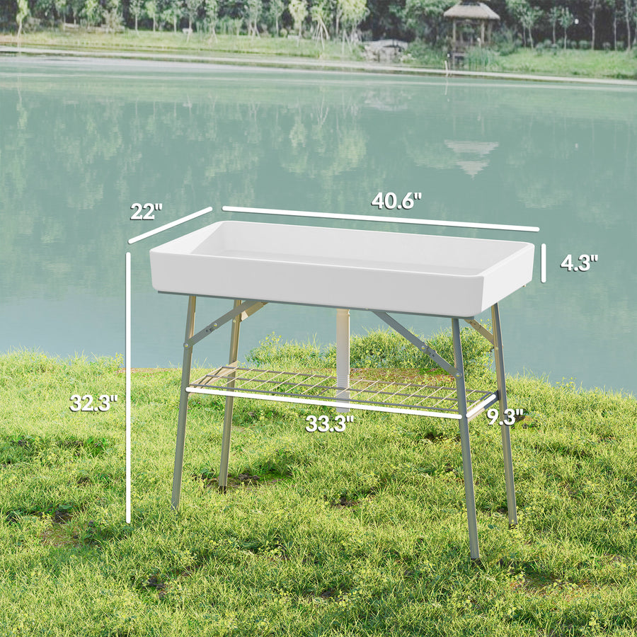 Folds flat, stores anywhere