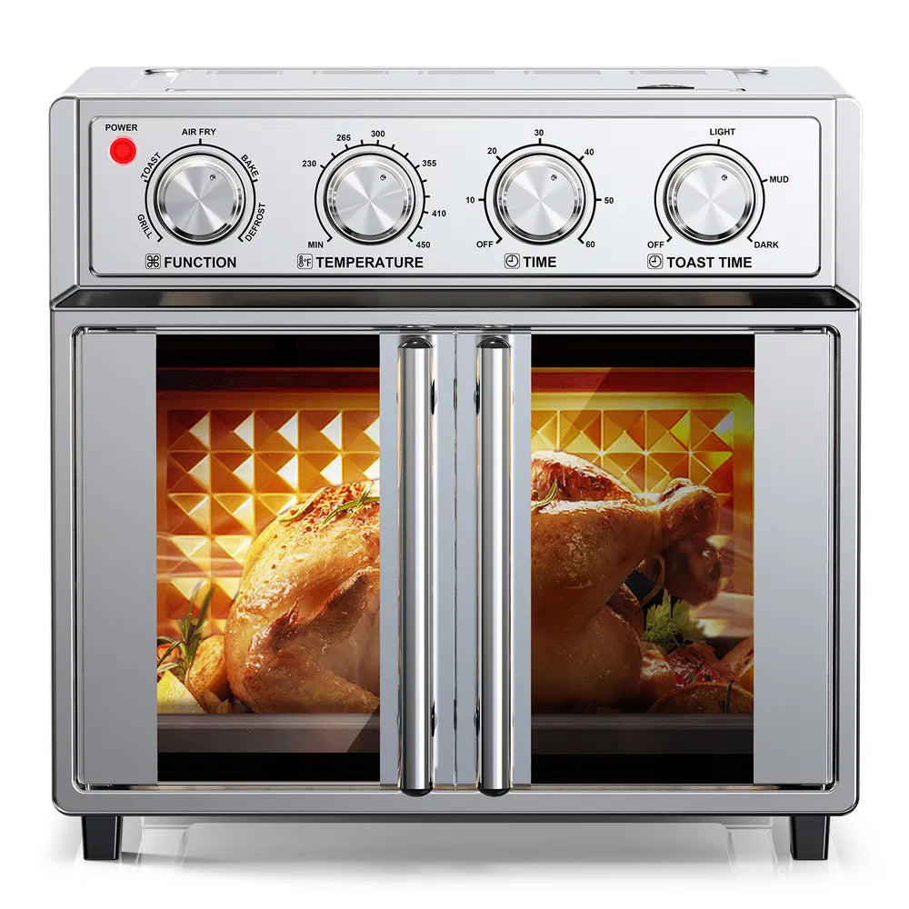 29.5 QT French Door Air Fryer Convection Toaster Oven
