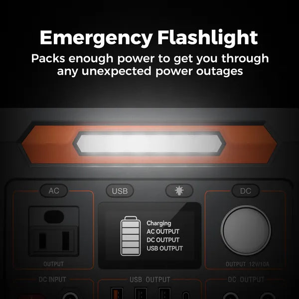 Flashfish P66A 200W Solar Generator 144.3Wh
