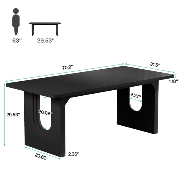 Adjustable Computer Desk with Storage Shelves