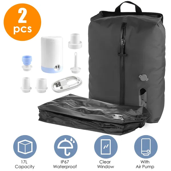 Vacuum Storage Bags with Hand Pump for Clothing
